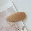 Pinza de Pelo de Felpa Colorida Cálida Estilo Dongdaemun Coreano Pinza BB Pinza para la Parte Posterior de la Cabeza Celebridad de Internet Ins Pinza Superior Pinza Lateral