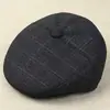 Gorra de Piel de Visón para Hombres de Mediana Edad y Mayores, Gorra de Béisbol para Personas Mayores de Otoño e Invierno, Sombrero Versátil Casual para Senderismo al Aire Libre