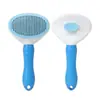 Atacado Transfronteiriço Remoção de Pelos One-Touch Pente para Pets, Pente Removedor de Pelos para Estilização de Gatos, Pente Automático para Higiene de Cachorros, Escova de Pelos