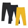 Pantalones de Seguridad para Niñas Delgados de Verano Anti-Mosquitos Niña Pequeña Color Caramelo Múltiples Piezas Leggings Seda de Leche Pantalones de Exportación