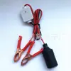 Cable de alimentación con pinza de cocodrilo DC5525 para TV LCD, ventilador DC5521 con cable de pinza de cocodrilo AC, cable de batería DC