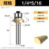 Huhao profissional ângulo redondo faca carpintaria entalhe faca máquina de corte cabeça cortador chanfradura faca máquina gravura gong faca atacado