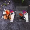 Nueva bolsa de galletas de Halloween de Amazon fiesta de calabaza Fantasma copo de nieve crujiente embalaje de dulces horneado bolsa autoadhesiva