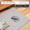 Alfombrilla de ratón casual, extragrande, resistente a las manchas, cuero PU de doble cara, teclado de oficina, escritorio de computadora, material ecológico, fábrica de alfombrillas de cuero