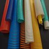 Tubo de plástico PVC succión de arena succión de suciedad succión de grano tubo especial manguera espiral reforzada alta presión resistencia al desgaste