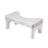 Taburete para Inodoro de Uso Doméstico, Ayuda Engrosada para Ponerse en Cuclillas en el Inodoro, Reposapiés para Adultos y Niños, Taburete para Asiento de Inodoro, Reposapiés para Mujeres Embarazadas