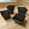 Pé de Sofá de Plástico Pé de Móvel Quadrado Quadrado Pé Quadrado Sofá Pé de Plástico Pé de Cama Pé de Armário Pé Trapezoidal