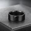 Anillo de circonita con incrustaciones abiertas, elegante y negro, para hombre, de moda europea y americana, 2023, fabricantes de fuentes, gran cantidad a precio