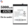 Adecuado para Batería de Teléfono Móvil Wiko 476792 Batería de Gran Capacidad Larga Duración Placa 5000Mah Venta al por Mayor de Fábrica Exportación