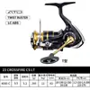 Carretilha Dawa 23/26 Crossfire para Pesca com Iscas Artificiais, com Lançamento de Longa Distância e Carretel de Metal