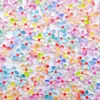 Novas Decorações Coloridas de Unhas Flor de Cinco Pétalas Rhinestones de Resina 3D Capa de Celular Grampo de Cabelo Flores DIY Acessórios de Unha Vestíveis