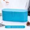 Caja de Cuero Sintético para Secadora de Pelo en Stock, Caja de Regalo para Rizador, Caja de Almacenamiento de Cuero, Logo Personalizable