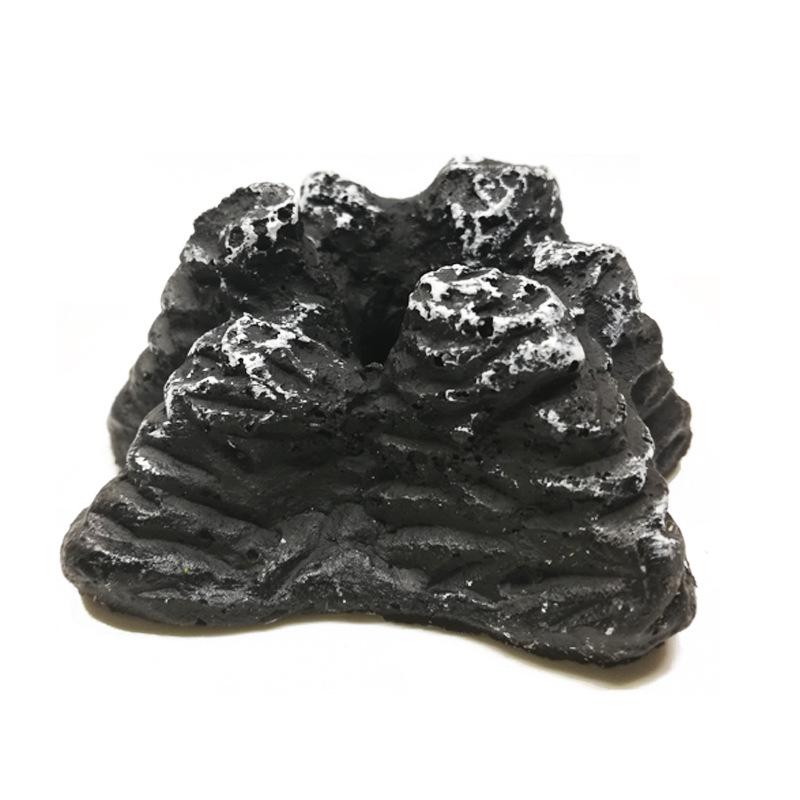 小黑石底座
