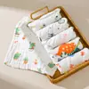 Toalha Quadrada Pequena de Algodão Puro, Toalha Personalizada com Rosto de Bebê, Toalha de Gaze Super Macia e Absorvente, Paninho de Baba para Bebê, Toalha Quadrada 100% Algodão