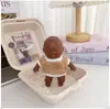 Natasha 14cm Muñeca Negra Pequeña Ropa para Muñeca Celebridad de Internet Artículo Popular Muñeca para Aliviar el Estrés Conjunto Natasha Chaqueta Pantalones