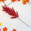 Decorações Transfronteiriças de Frutas Vermelhas Artificiais, Azevinho e Frutas da Sorte para Sala de Estar, Acessórios de Flores de Ano Novo, Frutas Vermelhas Multicores para Celebrações de Ano Novo e Casamentos