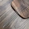 Espetos de Churrasco de Aço Inoxidável 304 Agulhas de Churrasco Espetos para Assar Cordeiro Espeto para Grelhar Ferramenta para Peixe Assado Espetos Resistentes a Altas Temperaturas Espetos de Churrasco