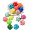 20MM Bola de Broca de Gelatina Contas de Broca Bola de Broca de Resina Contas Corrente de Celular Pendurada no Carro Acessórios de Joias Contas