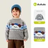 Colección de Suéteres para NiñosLa Casa de Dudu Suéteres para Niños Invierno Niños Tejidos Suéteres de Lana Niñas Ropa de Invierno Niñas
