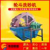 Quando Yulin fornece equipamentos de máquina de lavar areia com roda de caçamba de fileira única, ela produz o fluxo de processo da máquina de lavar areia com roda de caçamba de fileira dupla de 60 quadrados.