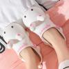Lindos Zapatos de Conejo para Mujer 2025 Nuevo Verano Estudiante Ropa Exterior Antideslizante y Desodorante Sandalias de Dibujos Animados Punta-Punta