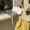 Bolsa para Mujer 2026 Coreana Ins Nicho Simple Retro Versátil Bolso de Mano Bolsa Pequeña de Guisante para Viajes Diarios Bolso de Hombro Cruzado