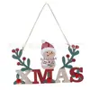 Feliz Natal Decoração Interna Externa Pendurado Placa de Árvore de Natal Decoração de Parede de Casa de Inverno