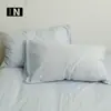 Funda de almohada de algodón puro, modelo nuevo 2025, par de fundas de almohada 100% algodón 48 cm x 74 cm, cubierta protectora aislante para núcleo de almohada individual 1