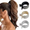 Pinza de Garra para Cola de Caballo Alta i Metal Cristal Coreano Clip para el Cabello con Pedrería para el Viaje Pinza de Cola de Caballo de Princesa Adorno para el Cabello Accesorios para el Cabello al por Mayor