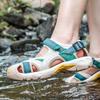 Zapatos Humtu para mujer, verano, transpirables, antideslizantes, suela suave, zapatos para vadear, sandalias deportivas de punta cerrada para mujer, zapatos de playa