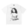 2025 verão nova marca de moda americana amantes masculinos e femininos plus size solto pulôver manga curta camiseta adolescente