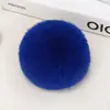 Produção de Chaveiros de Bola de Pelo para Carro, Pingentes para Bolsas Femininas, Bolas de Pelo Falso de Coelho de Pelúcia, Pingentes de Chaveiro, Acessórios para Roupas e Sapatos