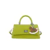 Moda Nueva Transfronteriza 2026 Versátil Estilo Coreano Ins Bolso de Hombro Cruzado Individual Bolso de Mano Cuadrado Pequeño de Moda Elegante para Mujer
