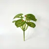 Simulação Transfronteiriça 9 Olhos Planta Verde Planta em Vaso Fundo para Fotografia Decoração Planta Falsa Bonsai Jardim Pátio Arranjo Adereços Flores