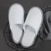 Pantuflas Desechables de Tela No Tejida Engrosada Específicas de Hotel, Gama Alta, Lavables, Ecológicas, Adecuadas para Casas de Huéspedes, Salones de Belleza y Uso Doméstico