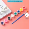 Tinta Acrílica para Grafite DIY Infantil Conjunto de 18 Cores 12 Conectadas Alunos do Jardim de Infância Tintas de Arte para Desenho e Pintura