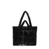 Bolso Nuevo Modelo 2026, Textura de Alta Calidad, Bolso Acolchado Vintage Versátil para Mujer, Bolso de Hombro de Algodón de Gran Capacidad para Mujer