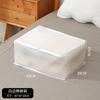 Caixa de Armazenamento Sob a Cama Gaveta Doméstica para Roupas Organizador Baixo Plano Sob a Cama Dormitório Saco de Armazenamento Translúcido