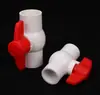 Válvula de bola de PVC interruptor de válvula rosca interna de PVC válvula de bola push-in 20 25 32 110 válvula de tubería de suministro de agua de plástico