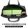 Maletín de gran capacidad para negocios, bolso tote de tela Oxford para hombre, impermeable y resistente al desgaste, para guardar documentos y materiales