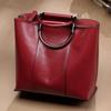 2026 Nuevo Bolso de Hombro para Mujer Estilo Europeo y Americano, Bolso Cruzado Estilo Hong Kong, Bolso Retro de Piel de Vaca para Mujer, Bolso de Mano, Piel Genuina
