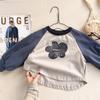 Coleção Outono 2026 Huzhou Zhili Roupas Infantis Estilo Coreano Moletom para Meninos e Meninas Camiseta e Camisa Básica 6090
