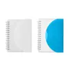 B6A5Pp Cuaderno cosido con espiral Bloc de notas Papel reciclado Ecológico Se puede imprimir con logotipo