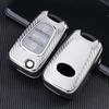 Adecuado para Hyundai Rena Yuedong Ruiyi Sonata ocho patrón de fibra de carbono antiguo funda protectora para llave de coche carcasa hebilla