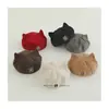 Boina Súper Linda de Estilo Coreano para Niños y Niñas de Cuatro Estaciones, Versátil y Linda con Orejas de Gatito, Boina Versátil y Elegante