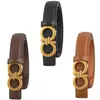 Cinturón de Cuero Genuino Guangzhou para Mujer, Versátil y Sencillo Estilo Coreano Estilo Ins Cinturón Decorativo para Jeans y Pantalones de Vestir, en Stock