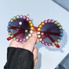 Gafas de Sol para Niños Estilo Nuevo 2026, Lindas y Dulces, Perladas, Amigables con la Fotografía, Protección UV, Seguras para los Ojos del Bebé, Gafas de Sol Modernas
