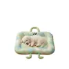 Alfombrilla Refrigerante de Seda de Hielo para Mascotas Gatos Verano Cojín para Sofá Transpirable Antideslizante Anti-Mordidas Cama para Perros Alfombrilla Refrigerante Alfombrilla de Seda de Hielo para Gatos