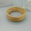 Pulseira Geométricas Estampadas de Cobra Estilo Metal Europeu e Americano Luxo Leve Nicho Sensação de Alto Padrão Pulseira Moda Temperamento Versátil Simples Joia de Mão