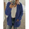 Transfronterizo EBAY Amazon wish2025 Otoño e Invierno Moda Casual para Mujer Europea y Americana Abrigo Suéter Grande